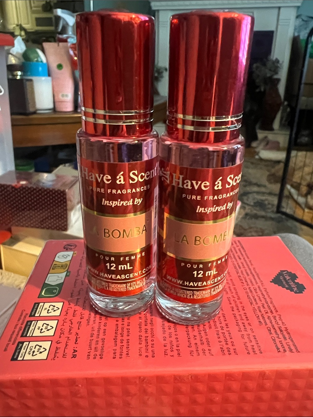 La Bomba inspired fragrance oil bundle, rollerballs by Have-a-Scent Collection